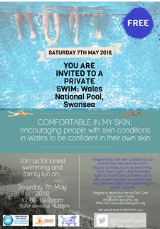 Comfortable in My Skin swim event